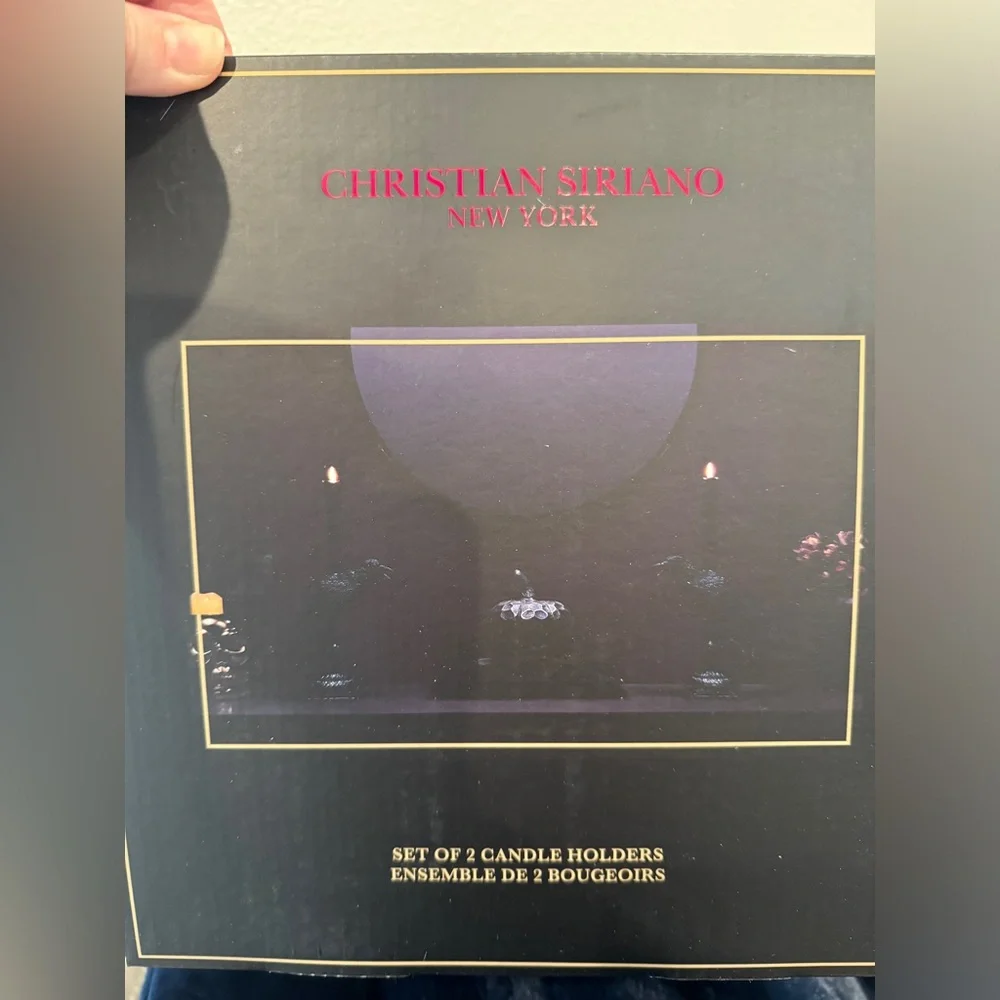 Crow taper Candle Holders pair - Picture 7 of 16